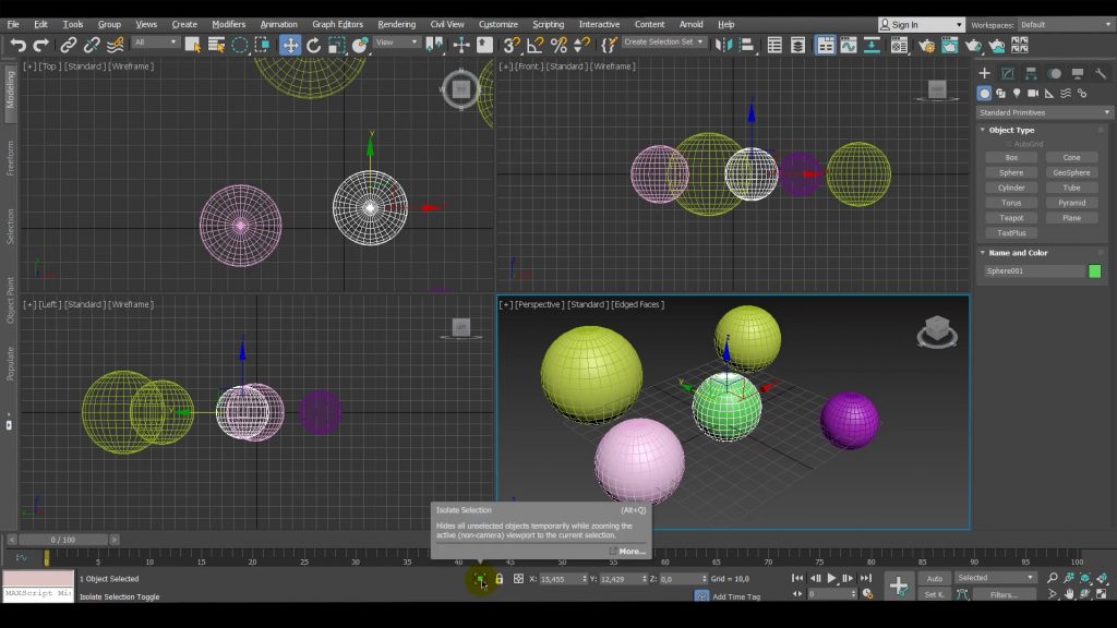 Курс 3Ds Max для новичков