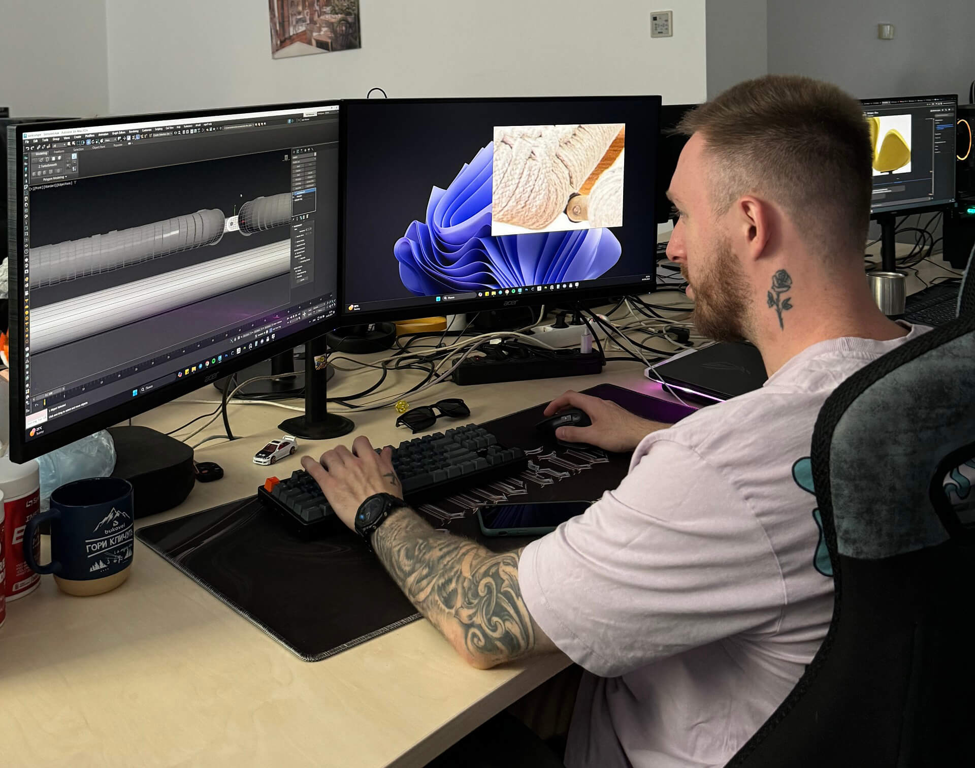 Спеціаліст з 3D графіки за роботою